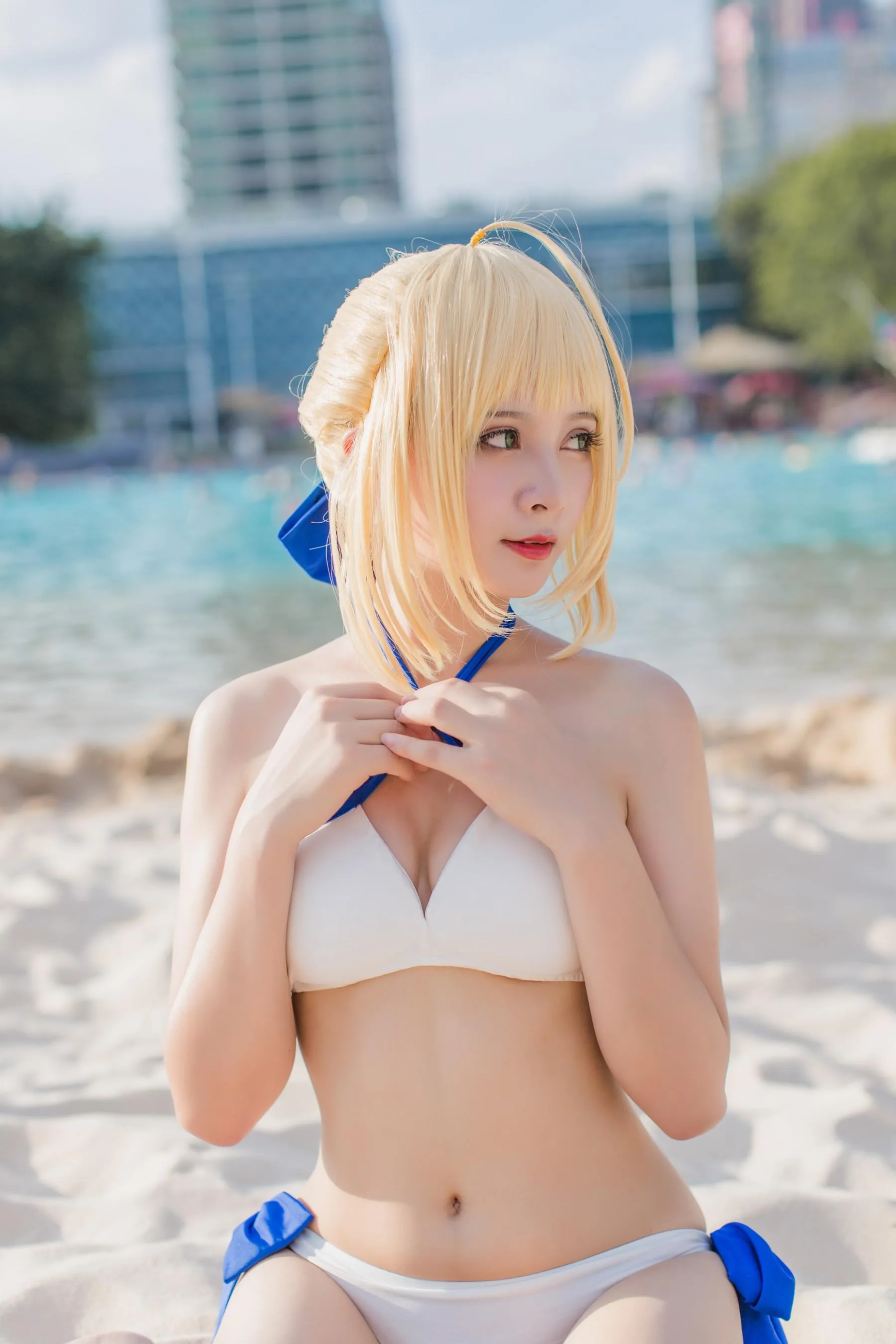 秋山AkI – NO.07 水着弓SABER [24P]插图5